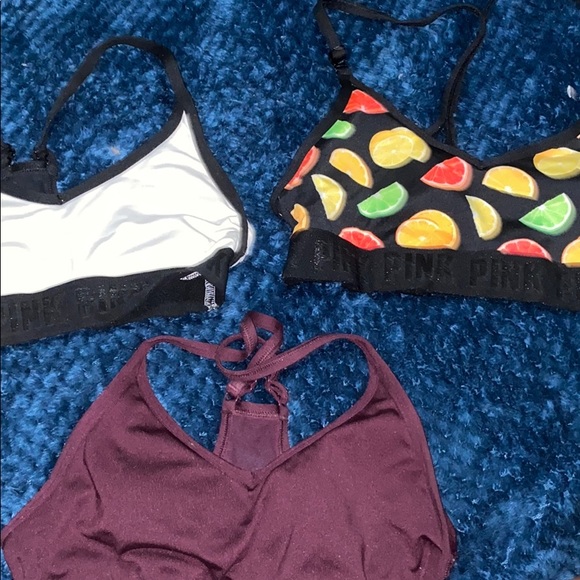 PINK Victoria's Secret Other - 3 Victoria’s Secret sports bras PINK Victoria's Secret Other - 3 Victoria’s Secret sports bras